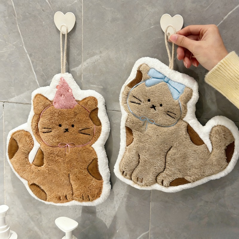 Home Textiles & Decorations - Creativity Cute Cat Shaped Hanging Hand