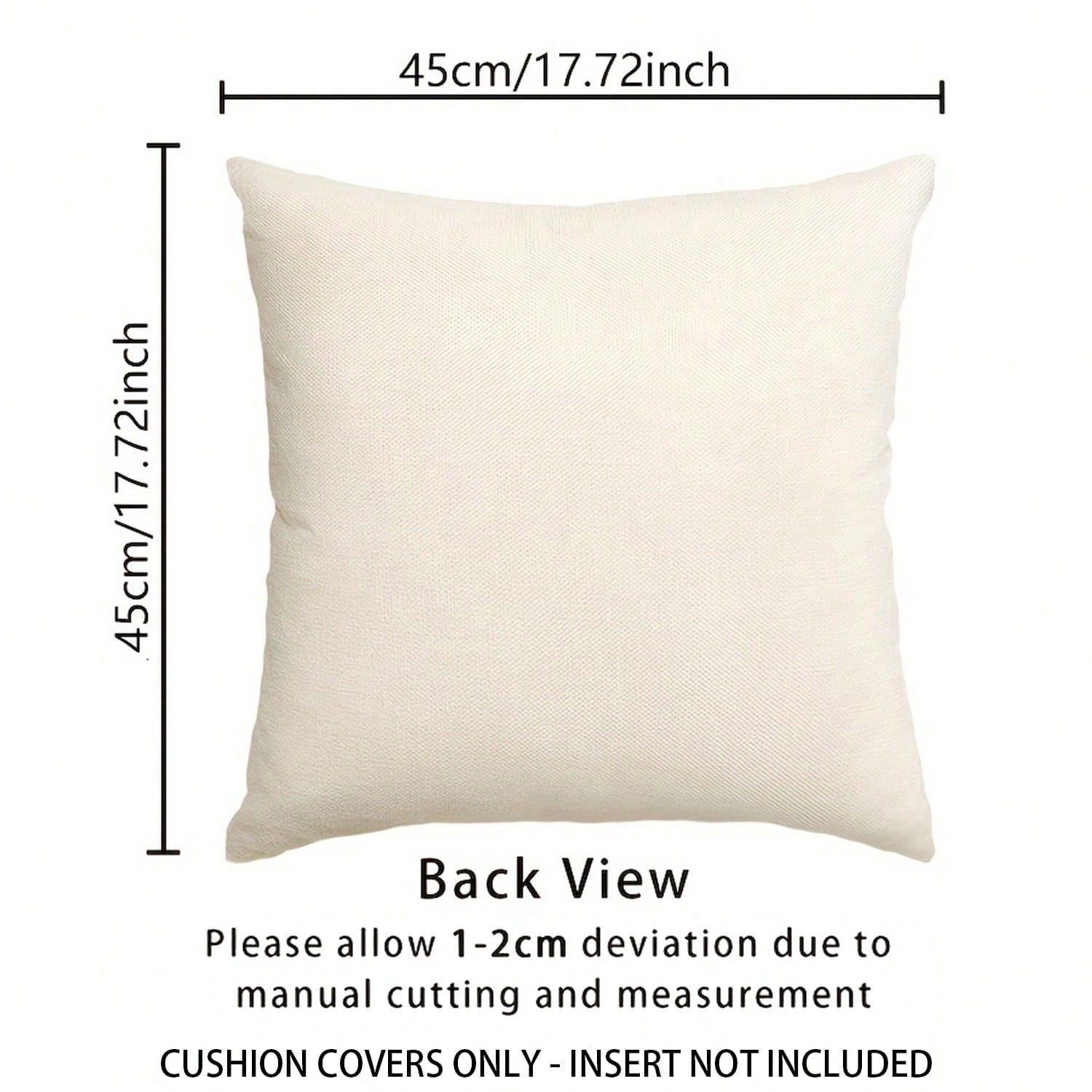 1pc/2pcs 18x18 Inch Pillow Cas - Pillow Insert 18X18 评论和价格