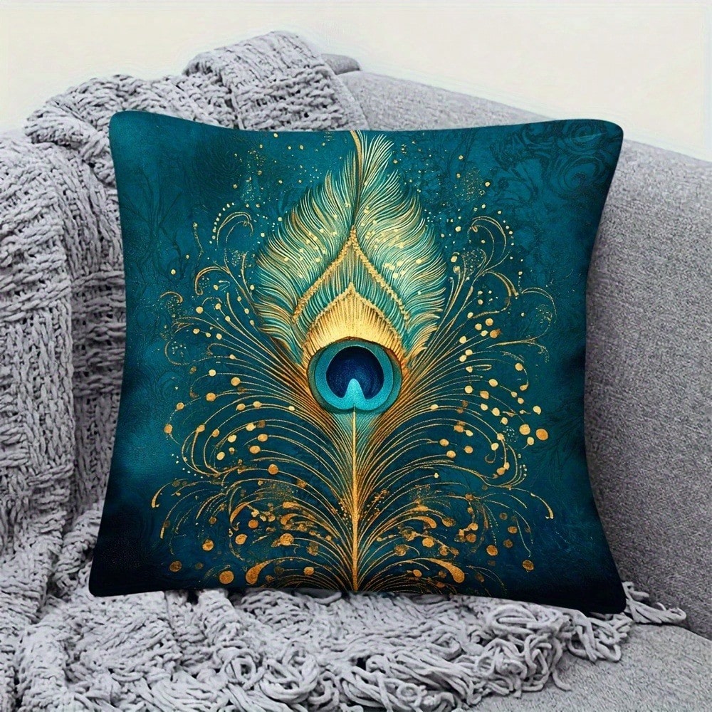 1pc 18x18 Inch Green Turquoise - Pillow Insert 18X18 评论和价格