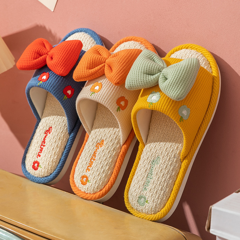 Comfort Linen Slippers for Cou - Home Textile 评论和价格