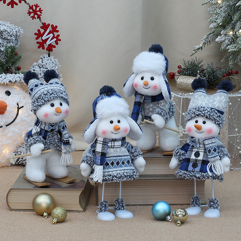 Premium Christmas Blue Fabric  - Home Textiles Premium 评论和价格
